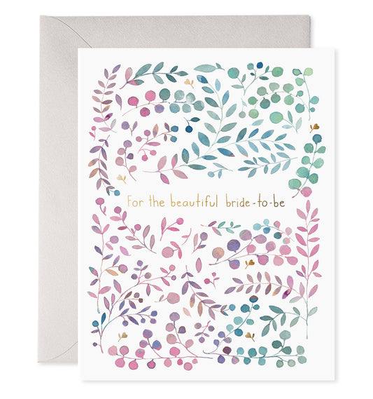 For the Beautiful Bride to Be Card