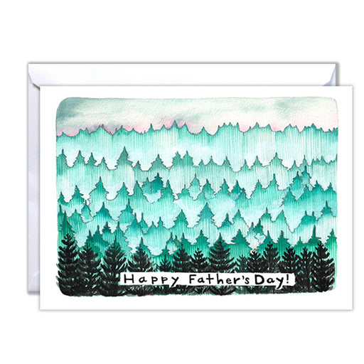 Forest Happy Fathers Day Card