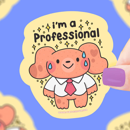 Im a Professional Dog Sticker