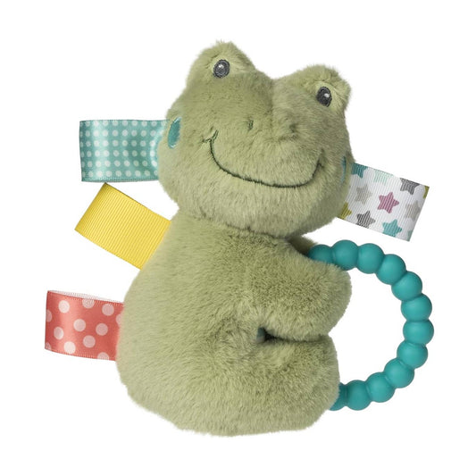 Peepers Frog Teether Rattle
