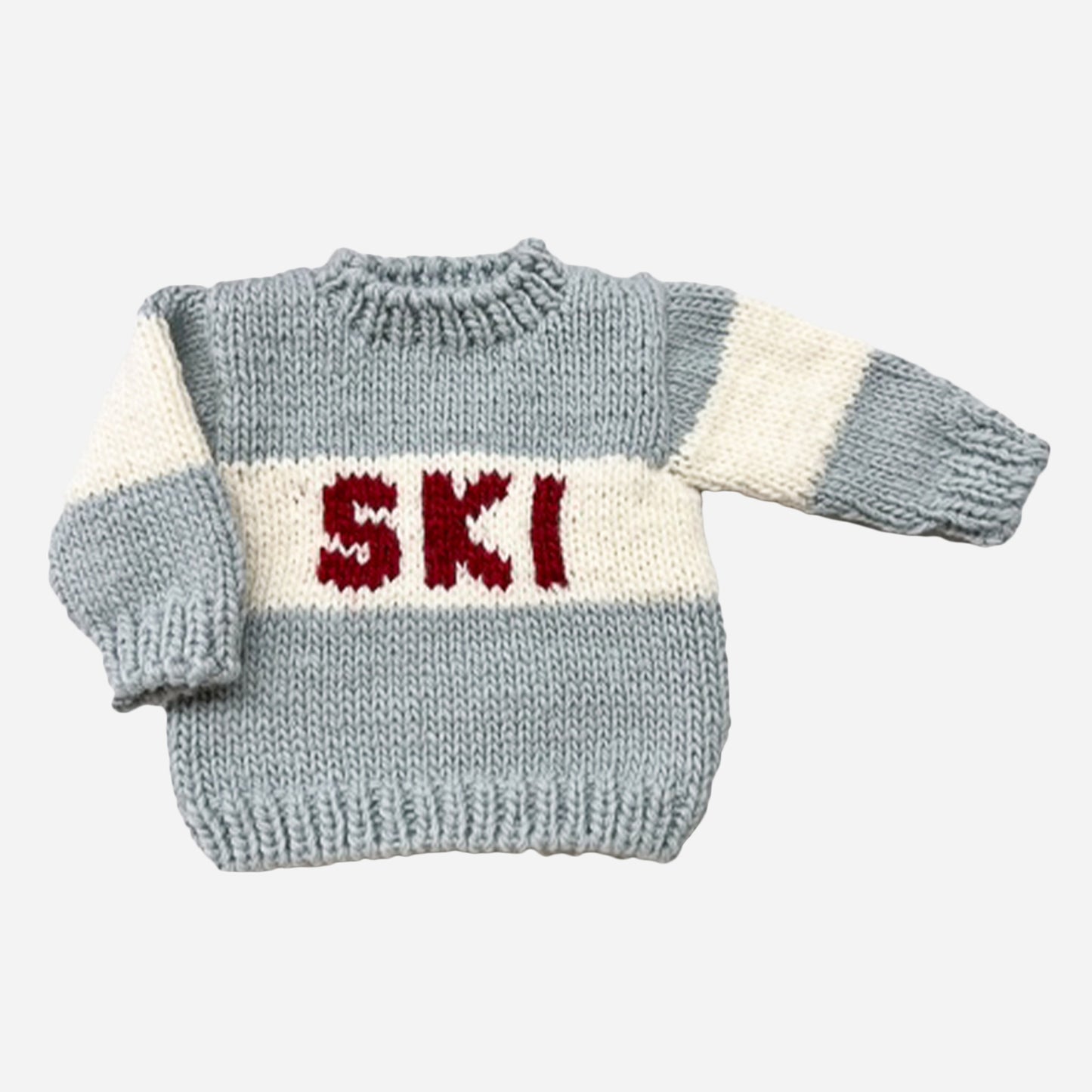 Bowie Grey Ski Sweater
