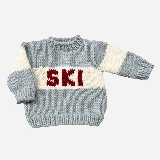 Bowie Grey Ski Sweater