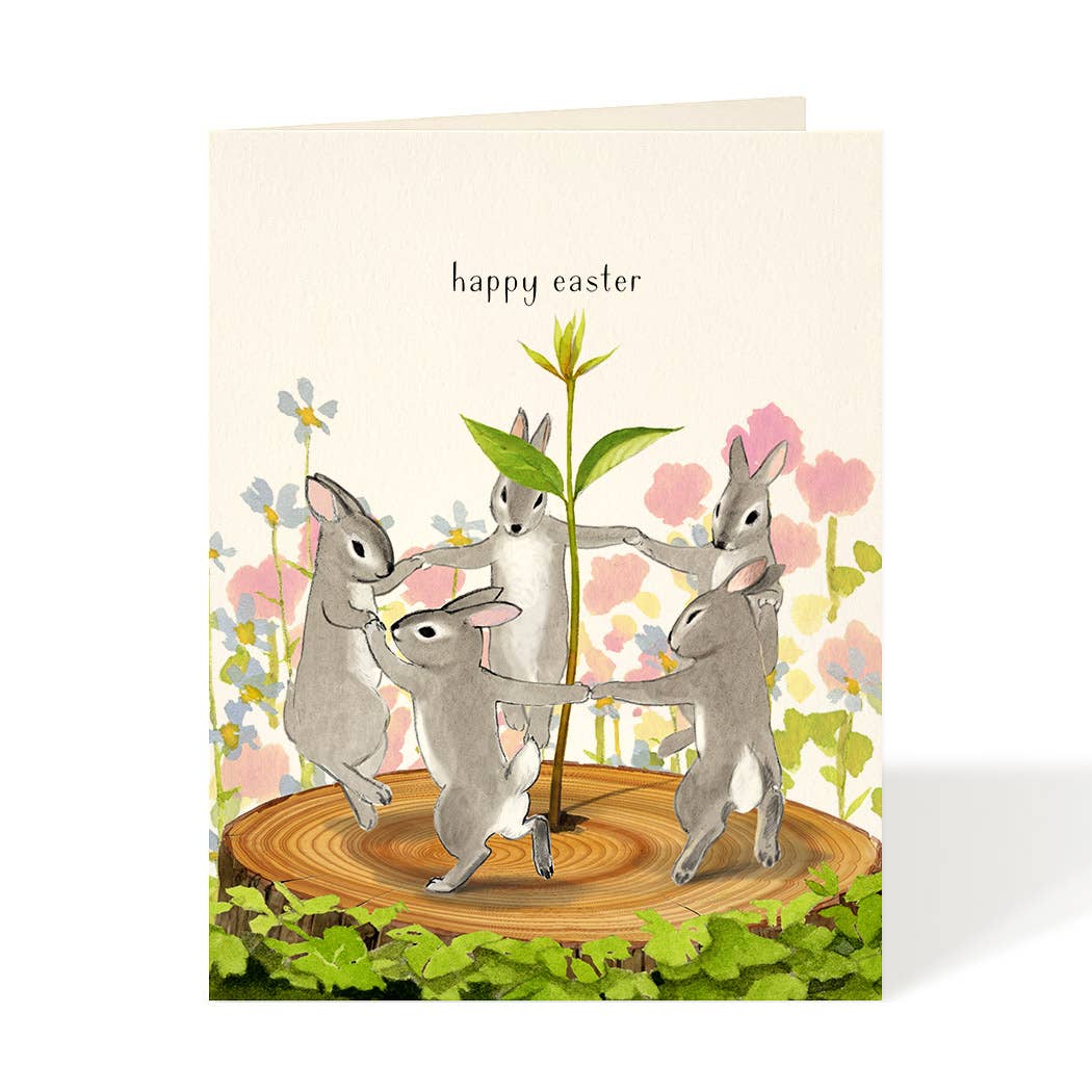Bunny Dance Easter Card – Marrygrams