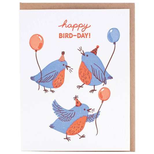 Happy Bird Day Birthday Card