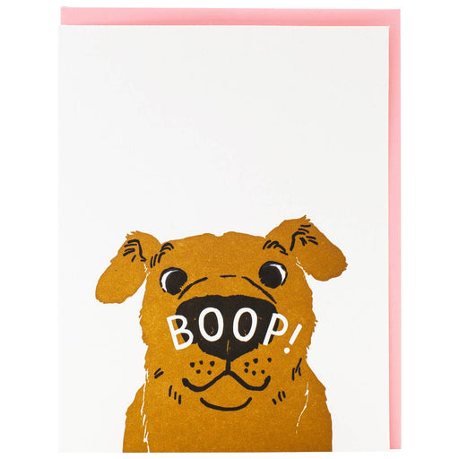 Nose Boop Dog Card