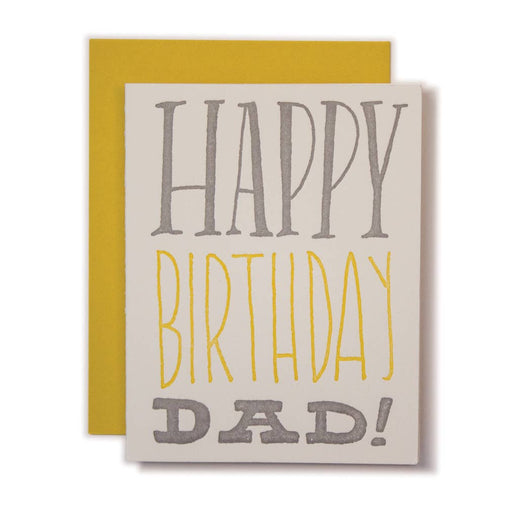 Happy Birthday Dad Card