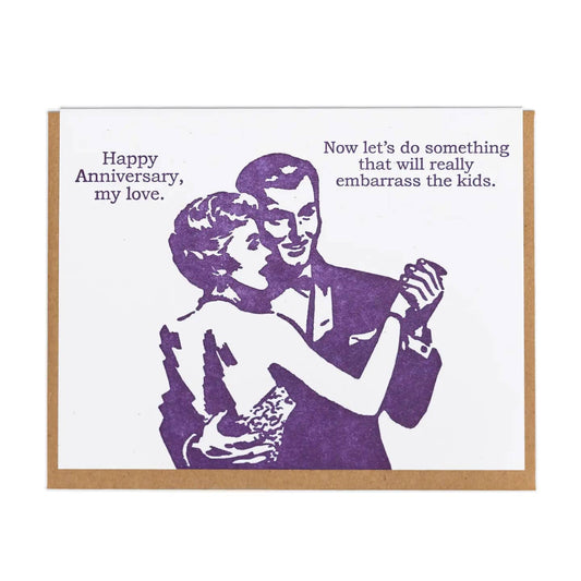 Embarrassing Anniversary Card