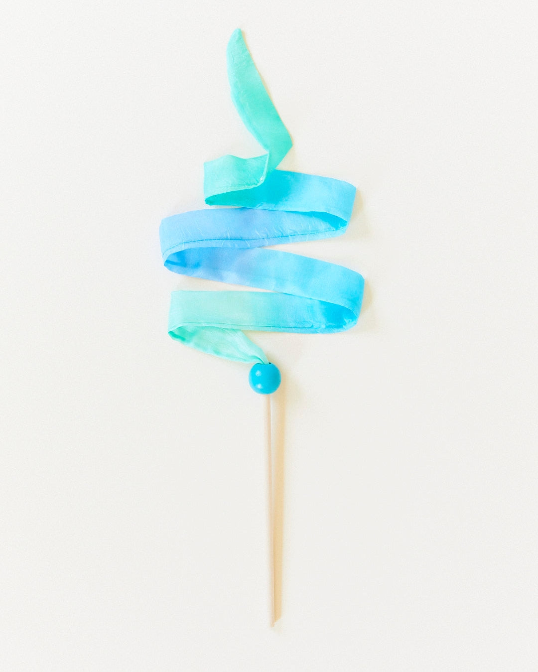 MINI Silk & Wood Streamer Wand