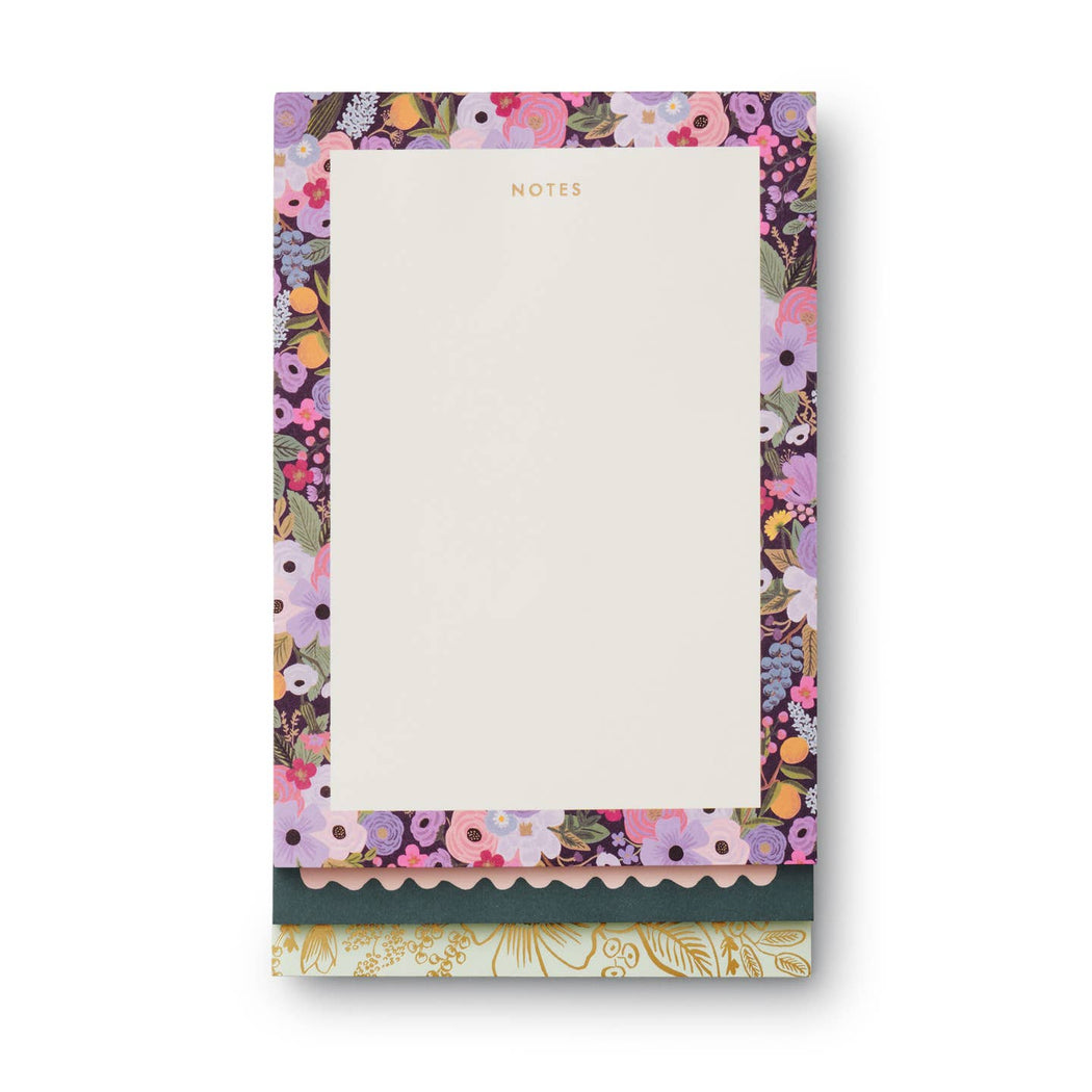 Garden Party Tiered Notepad