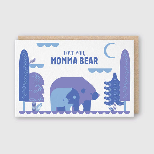 Love You Momma Bear Card