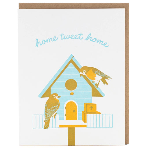Home Tweet New Home Birdhouse Card