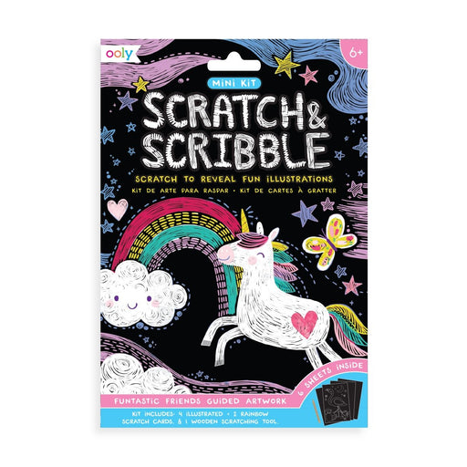 Mini Scratch & Scribble Art Kit