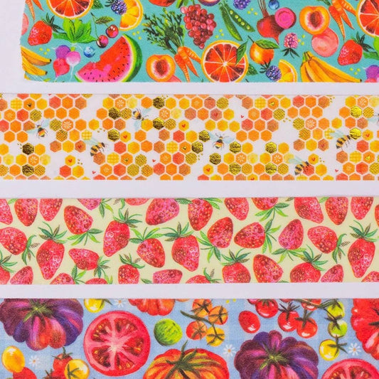 Farmers Market 4 Pack Washi Tape
