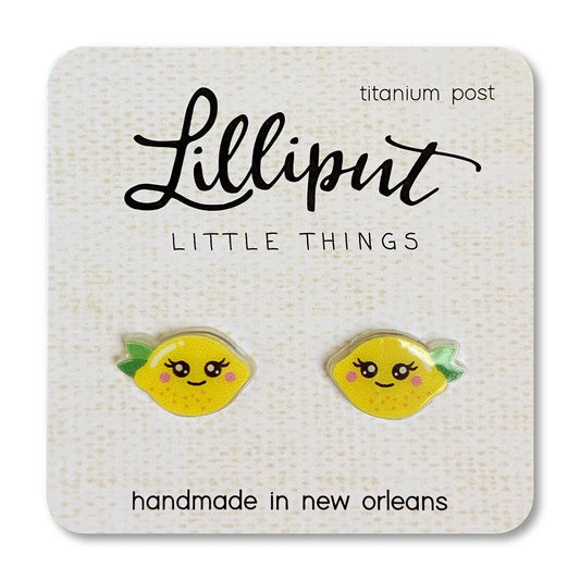 Kawaii Lemon Earrings
