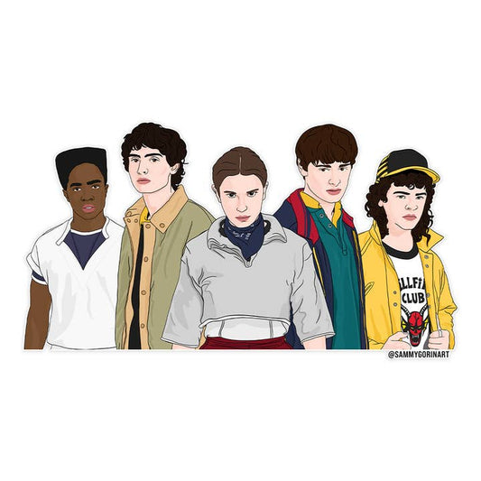 Friends Dont Lie Stranger Things Sticker