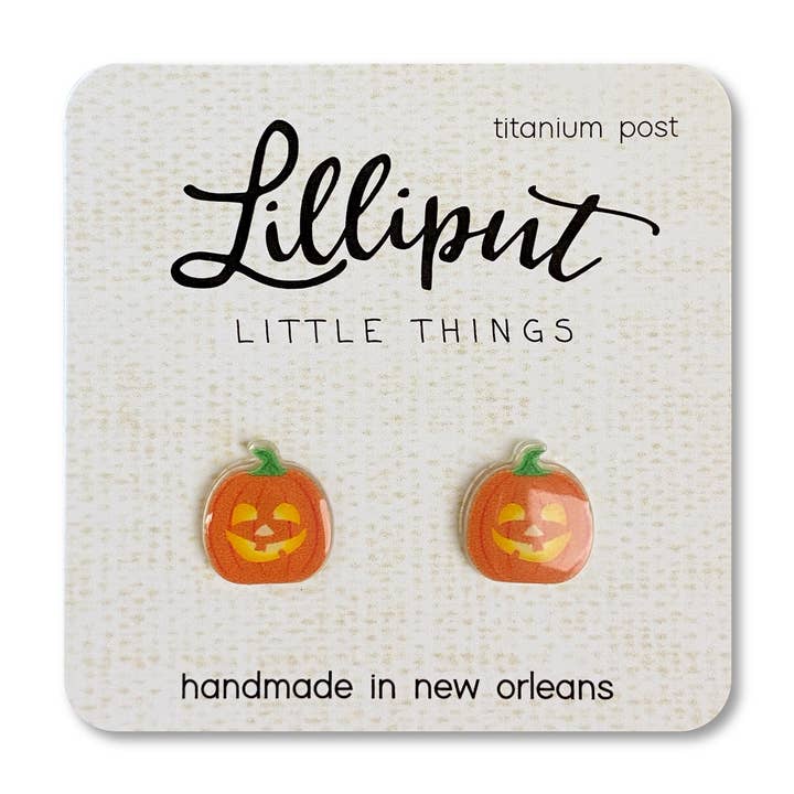 Jack O' Lantern Earrings
