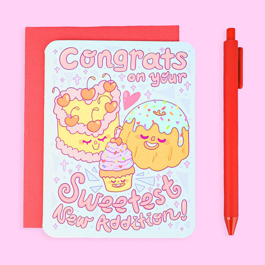 Congrats Sweetest New Addition Card