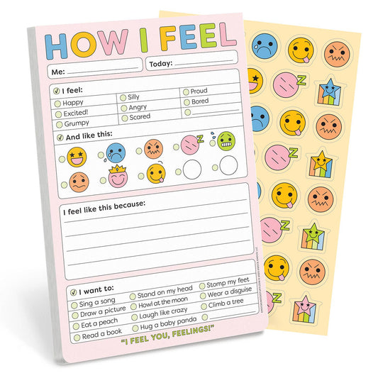 How I Feel Playtime Notepad