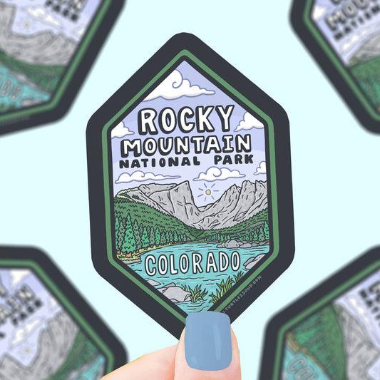 Rocky Mountain National Park Vinyl Sticker