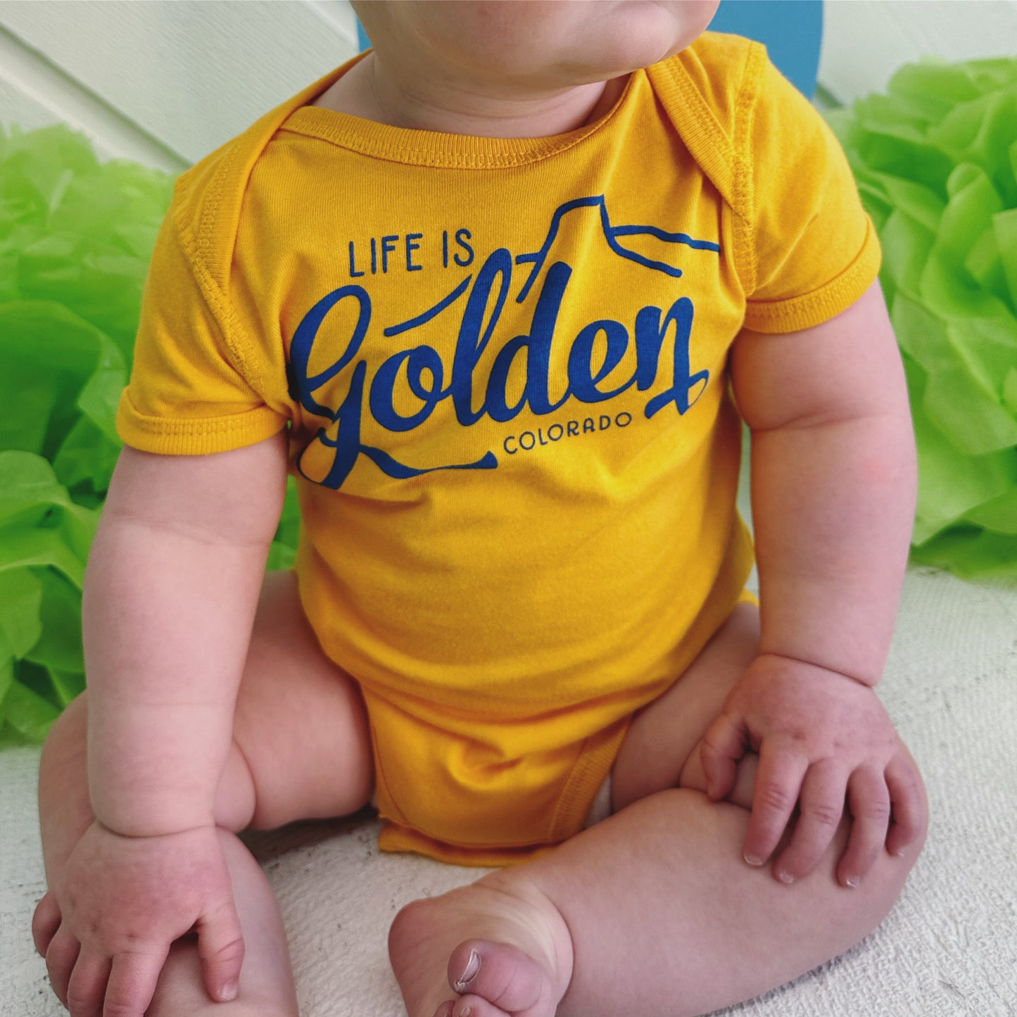 Life is Golden CO Baby Onesie Toddler Tee Shirt