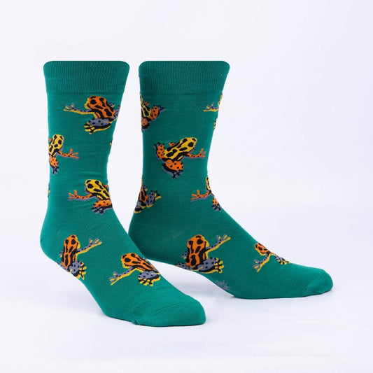 Poison Dart Frog Men's Crew Socks