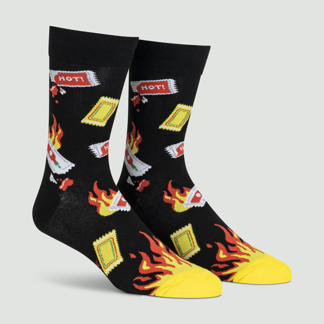 Extra Hot Sauce Men's Crew Socks