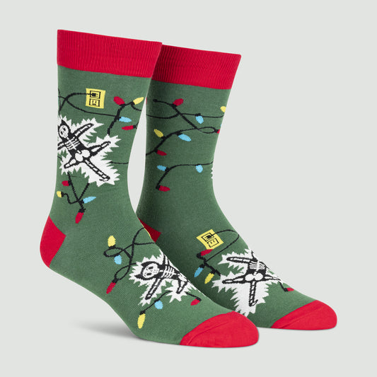 Eating Light Men's Crew Socks
