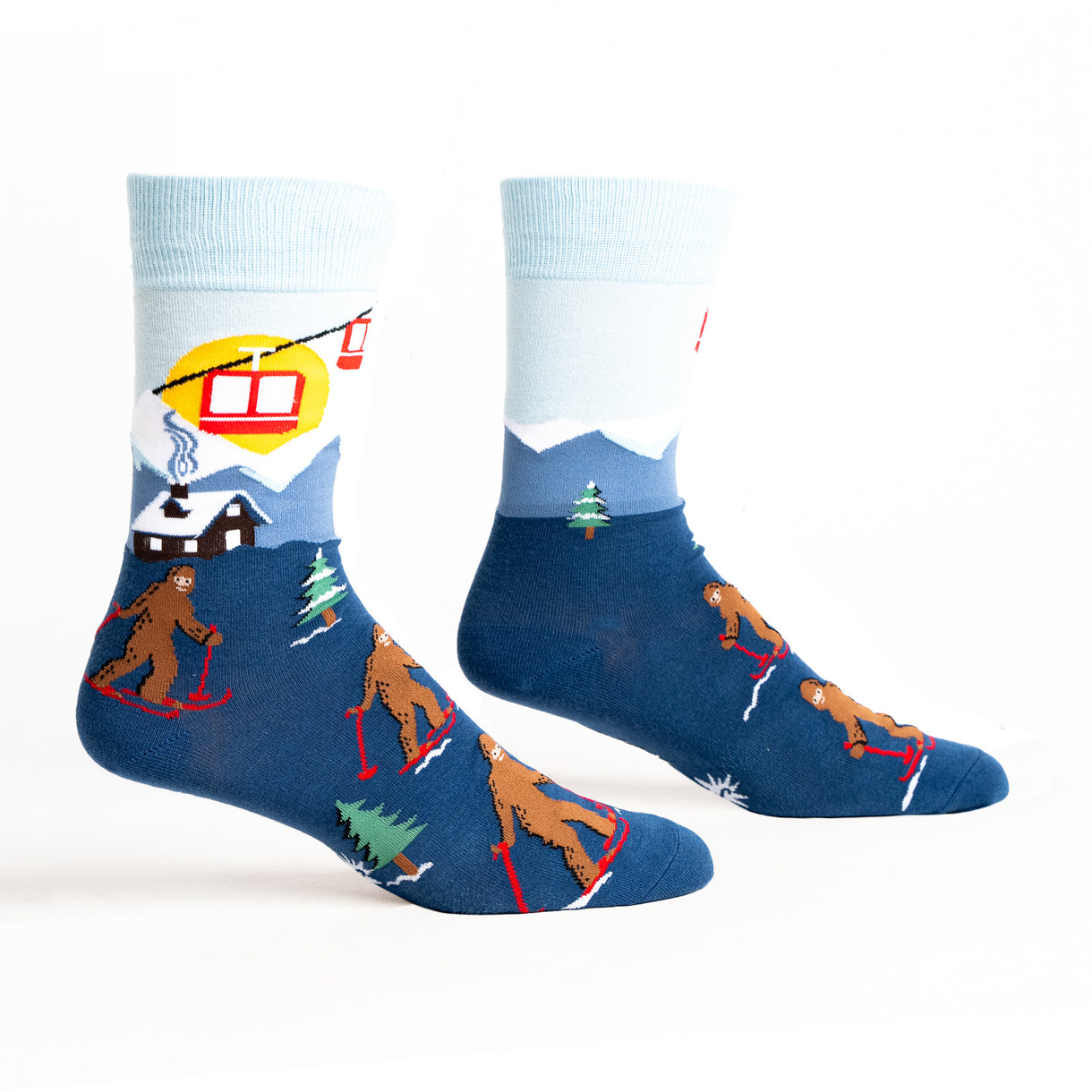 Hit the Slopes Men's Crew Socks