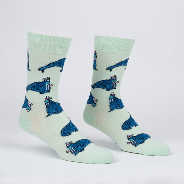 I Will Walrus Love You Men's Crew Socks