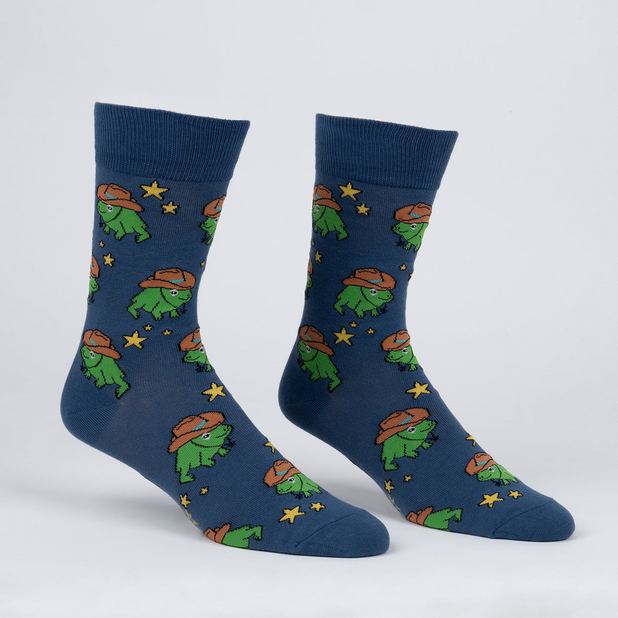 Yee Frog Men's Crew Socks