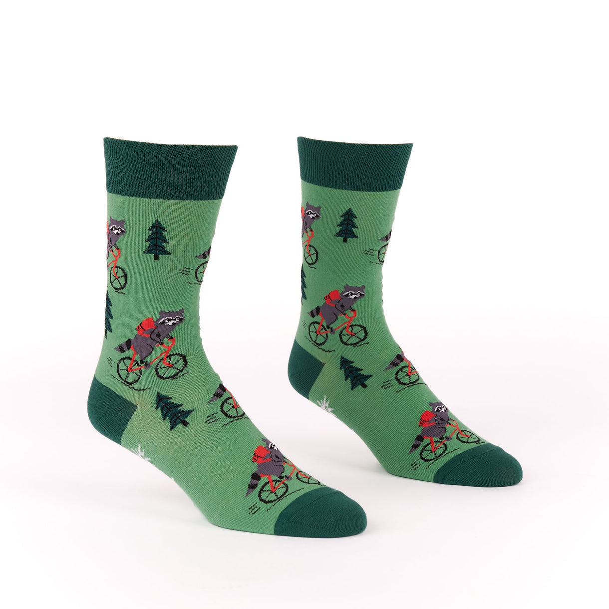 Live Fast Eat Trash Men's Crew Socks