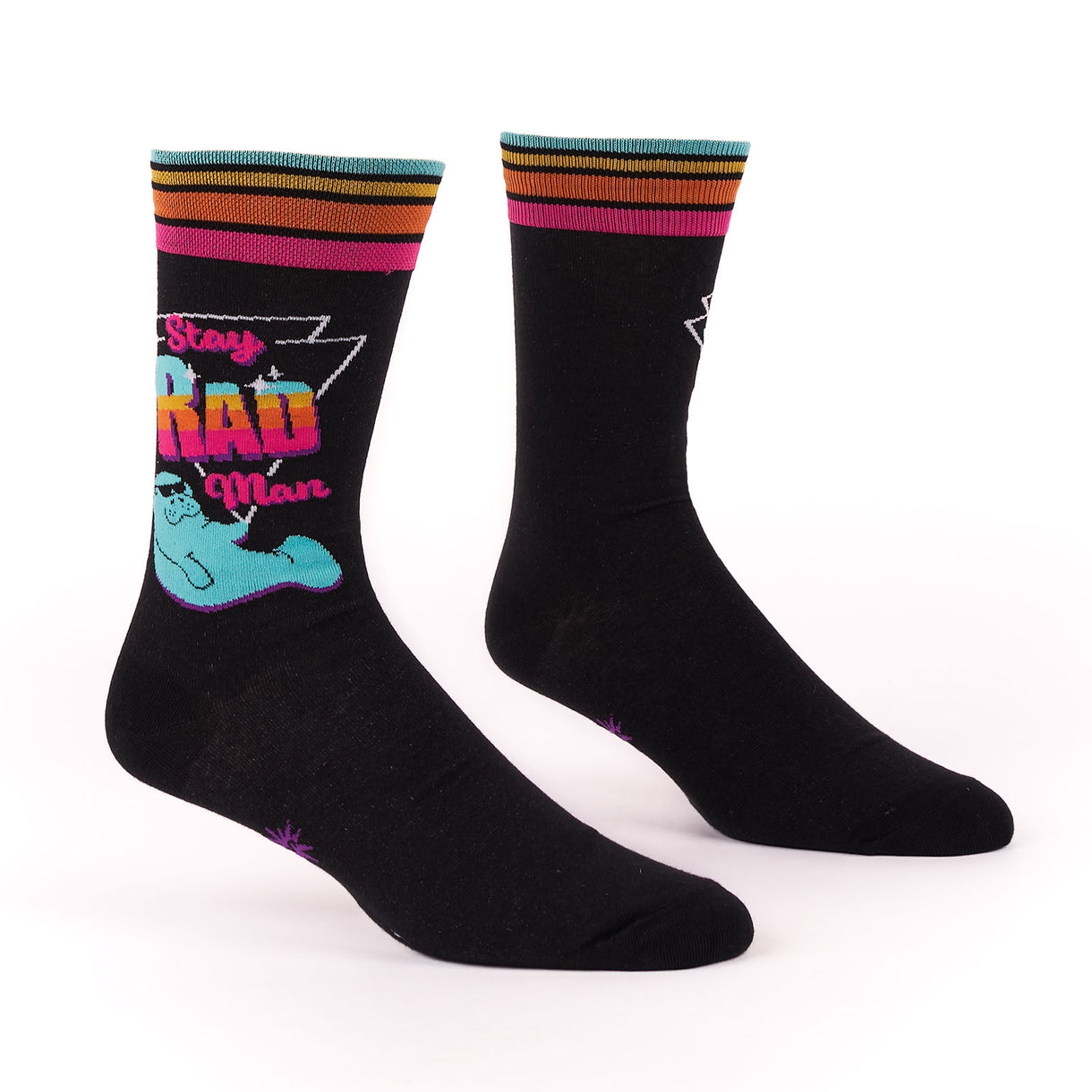 Stay Rad Man Men's Crew Socks