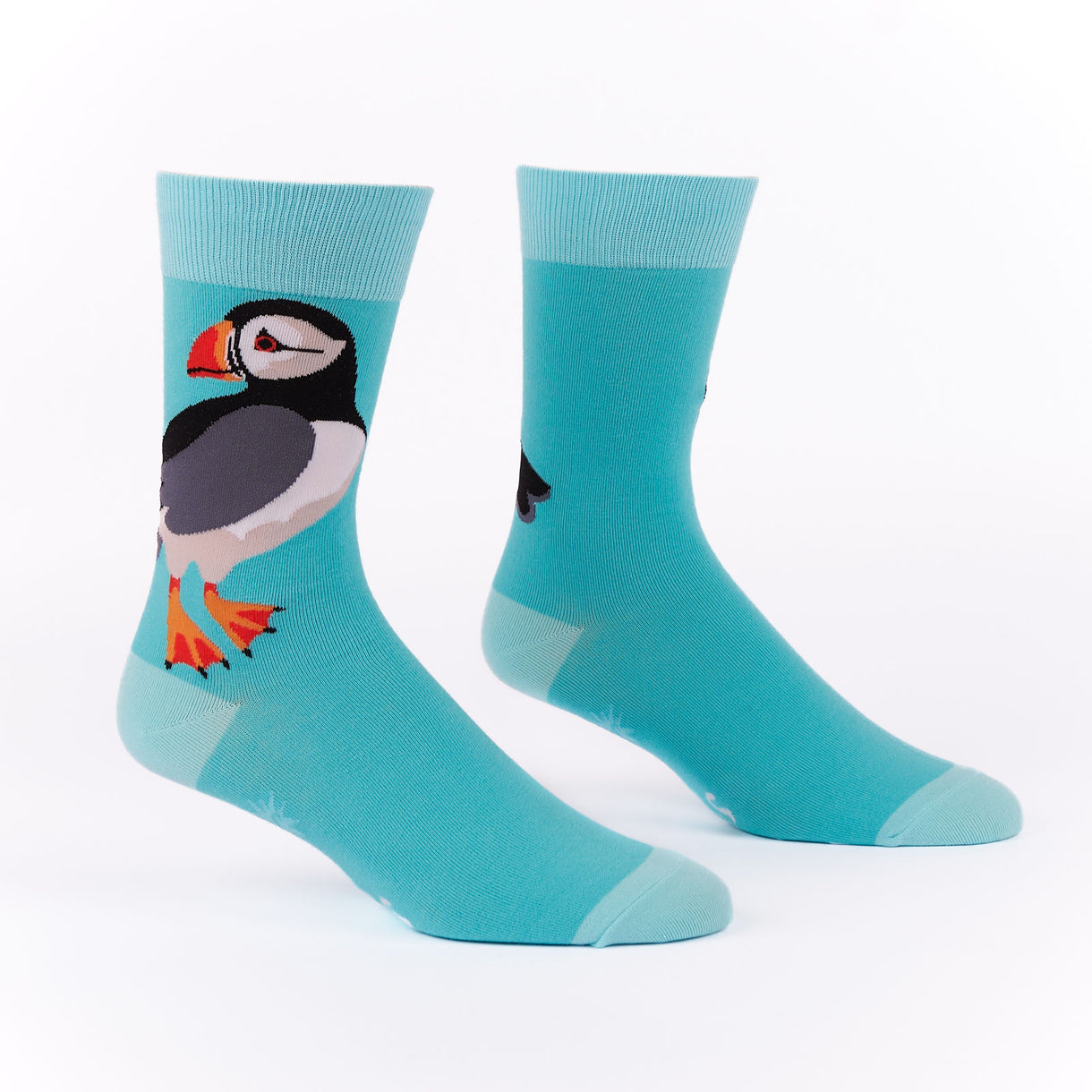 Puffin Awesome Men's Crew Socks