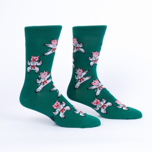 Pork Chop Men's Crew Socks
