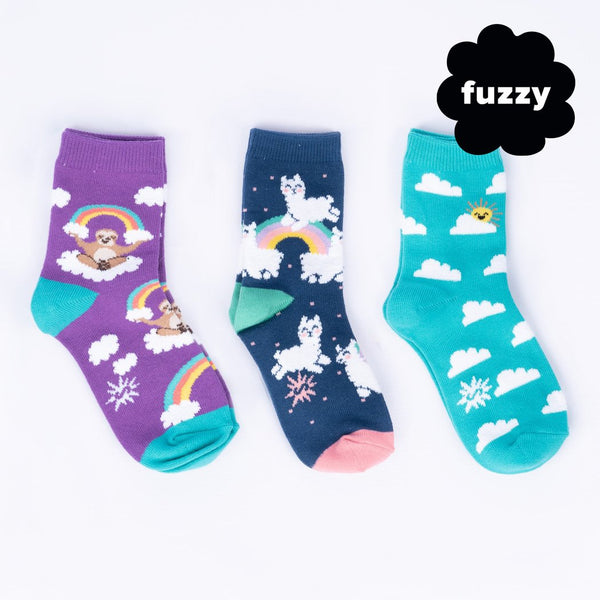 Sloth Dreams Junior's Crew Pack of Socks