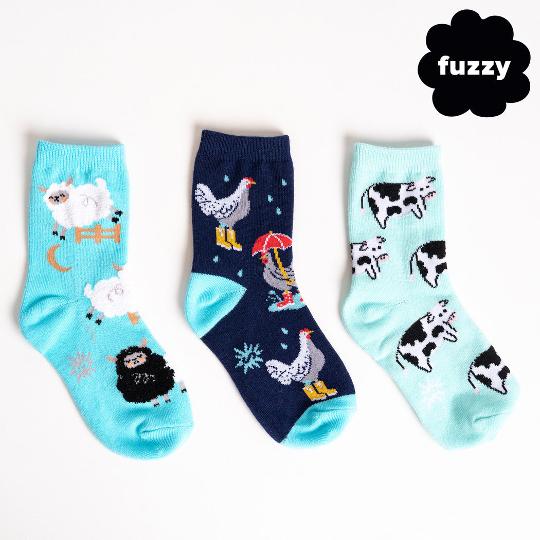 You Can Count On Me Youth Crew Pack of Socks