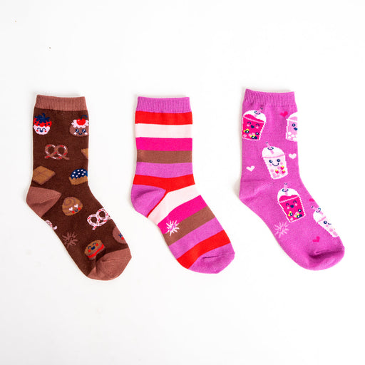 The Sweet Life Youth Crew Pack of Socks