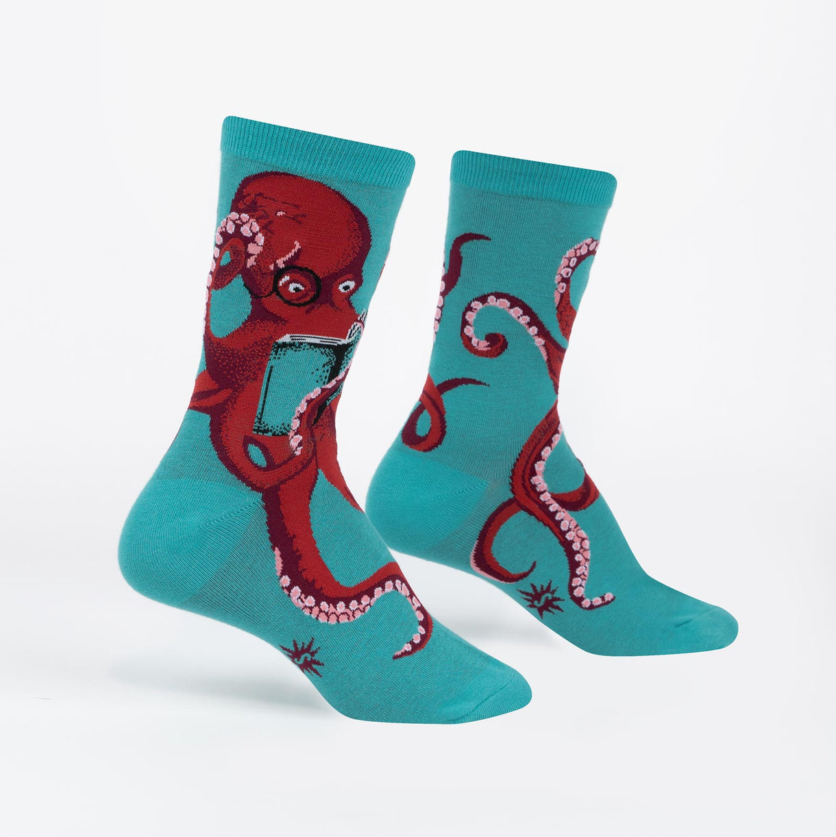 Octive Reader Women's Crew Socks