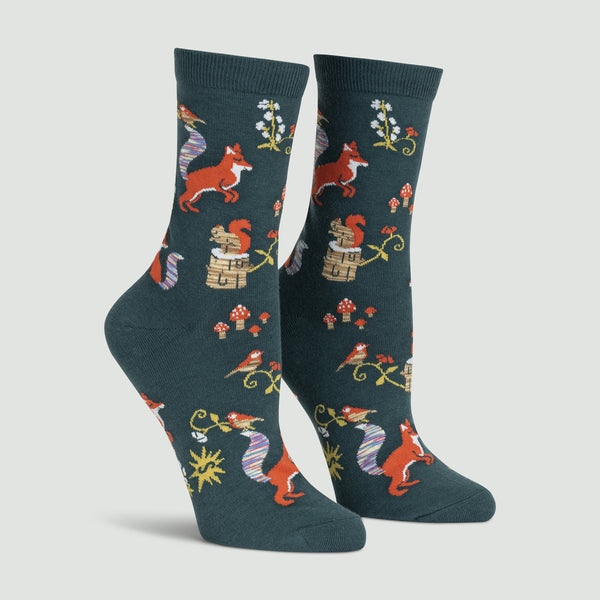 Foxy I Think I Love You Women's Crew Socks