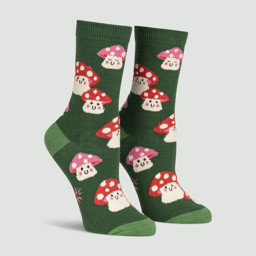 Mellow Mushrooms Women's Crew Socks