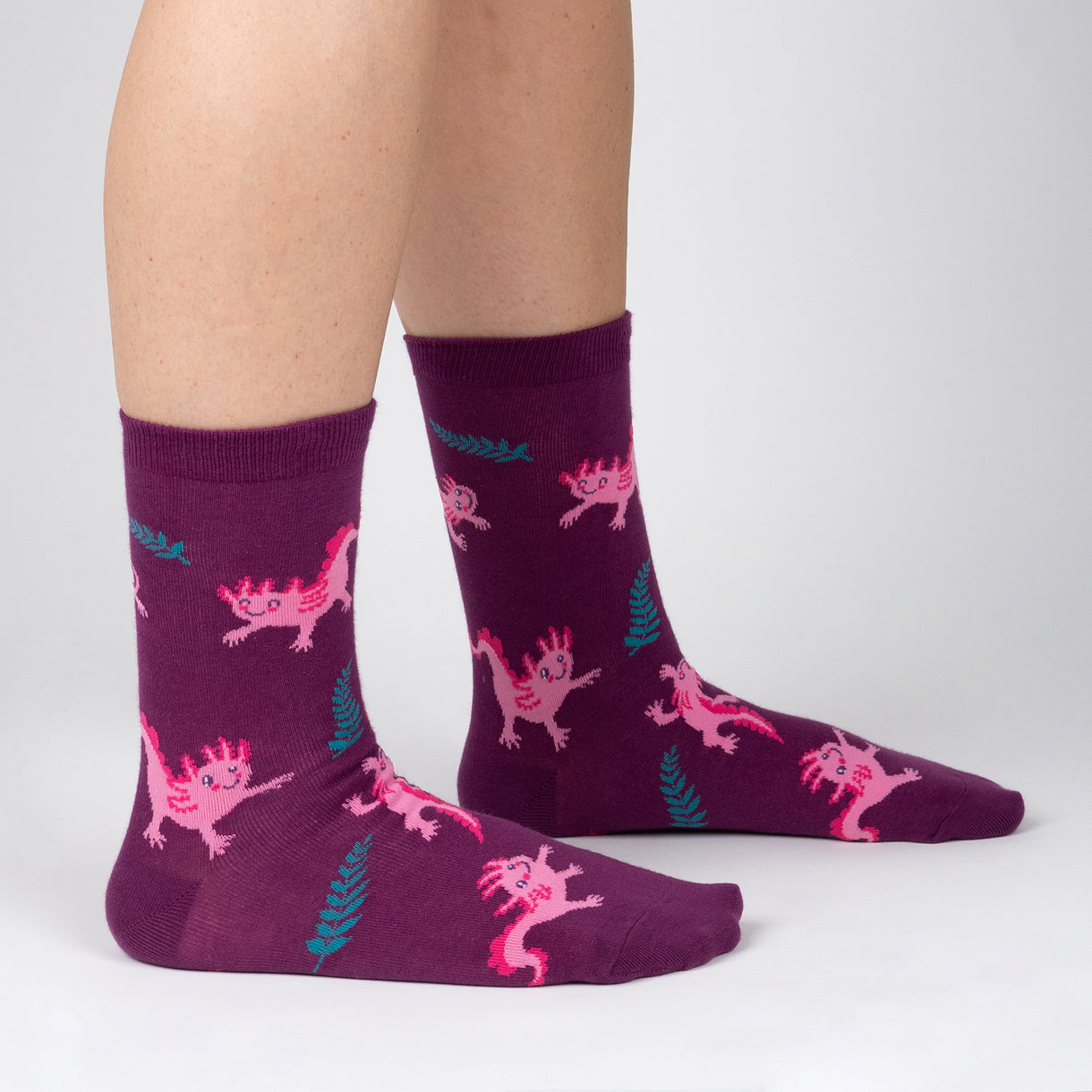 Relaxolotl Axolotl Women's Crew Socks