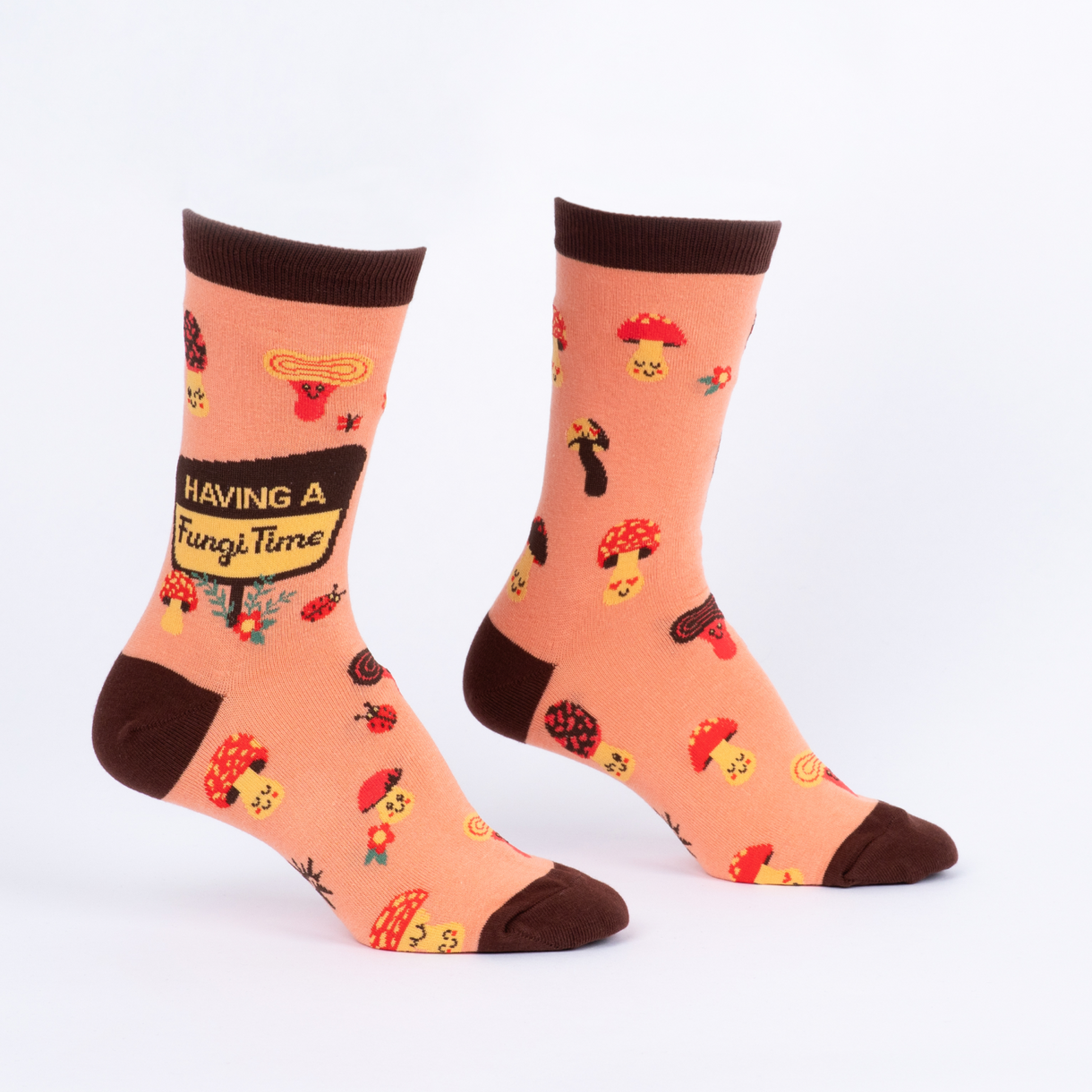 Having a Fungi Time Women's Crew Socks