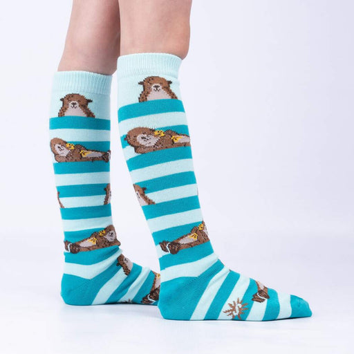 My Otter Foot Youth Knee High Socks