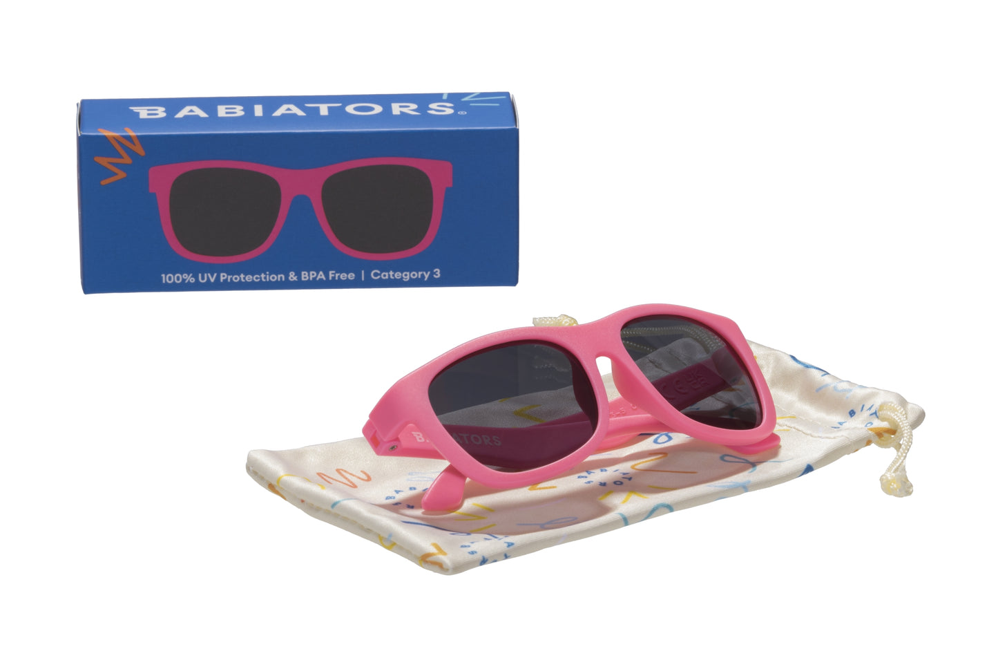 Think Pink Navigator Kids Sunglasses