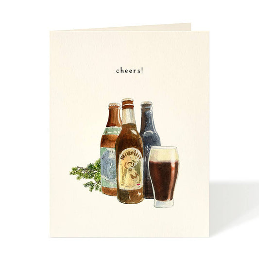 Birthday Brews Cheers Beer Card