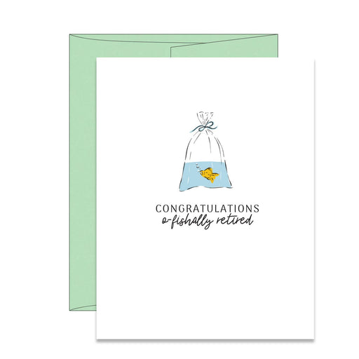 Goldfish Ofishally Retired Card