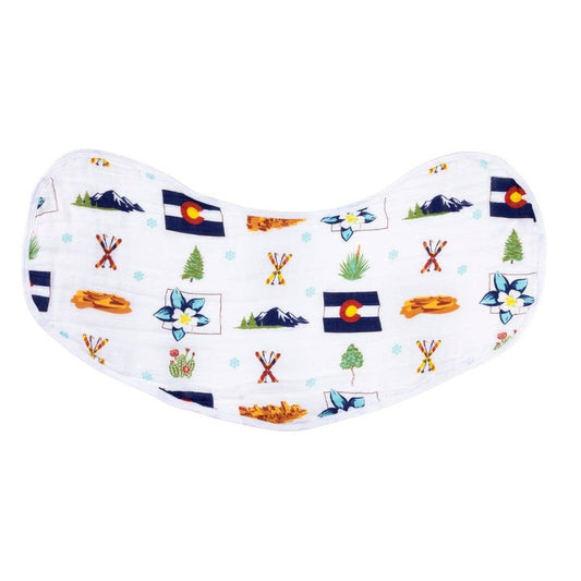 Colorado 2-in-1 Burp Cloth & Bib