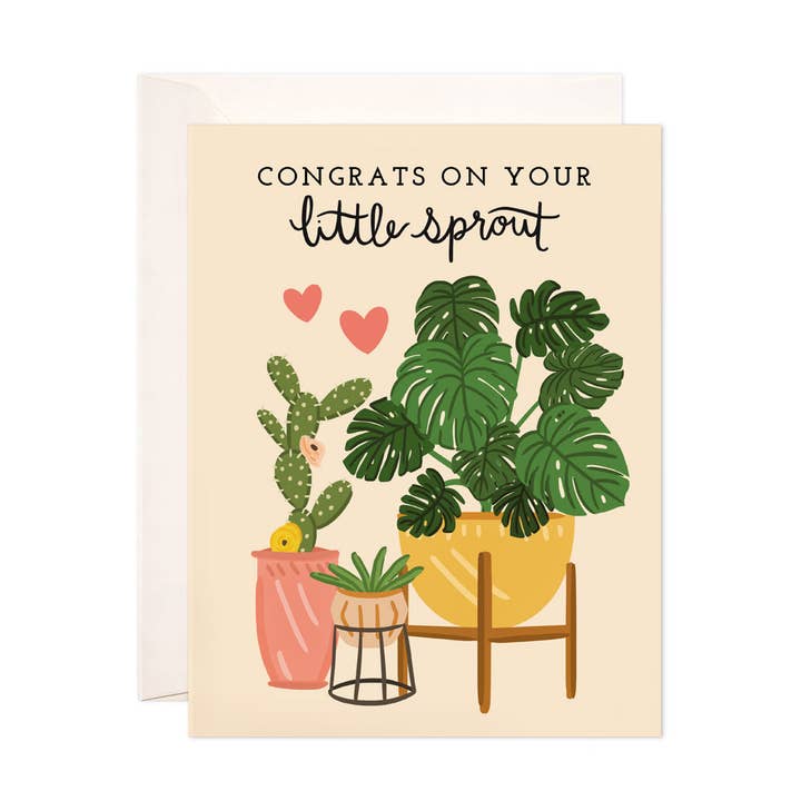 Little Sprout Baby Card