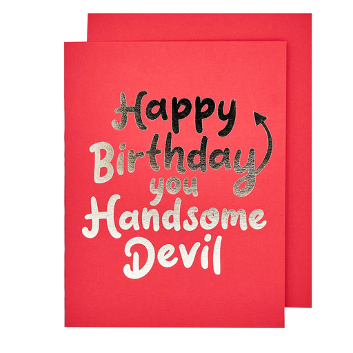 Handsome Devil Happy Birthday Card