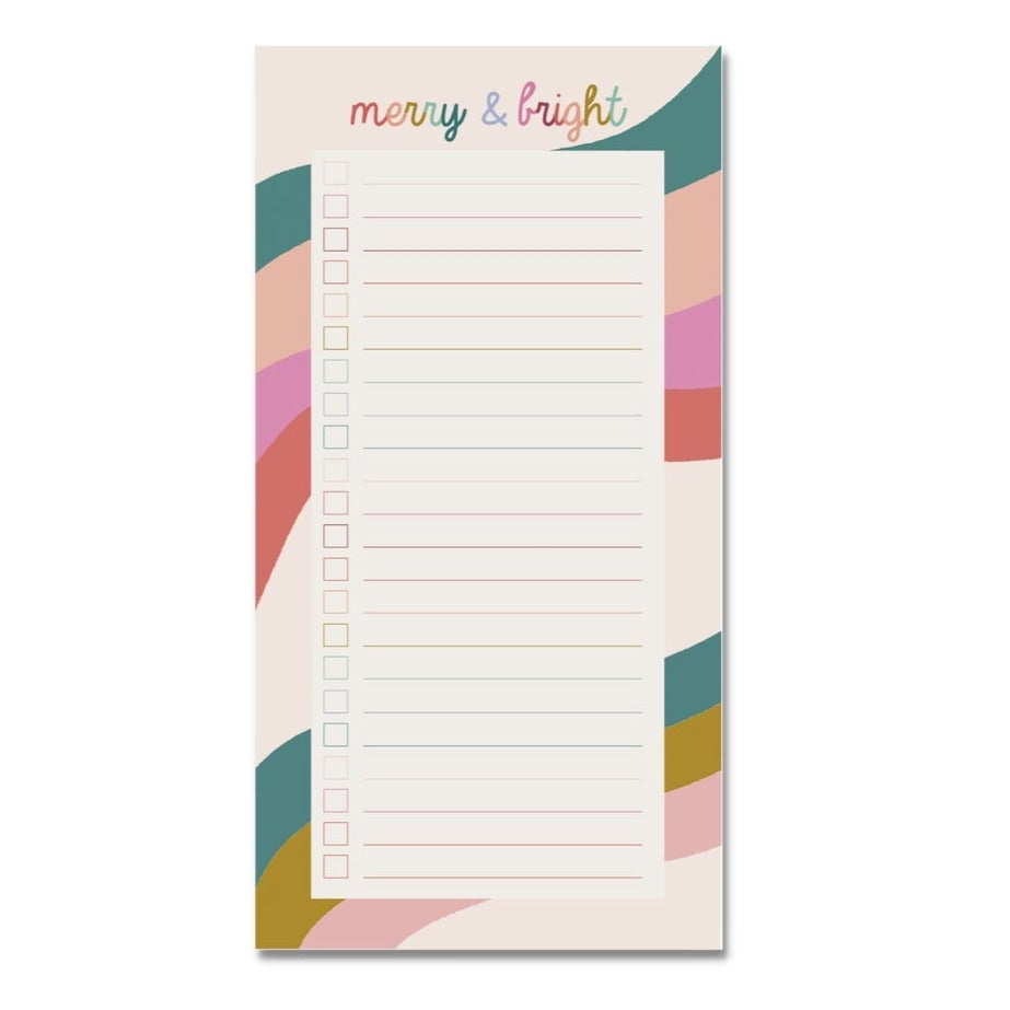 Merry & Bright Borders Notepad